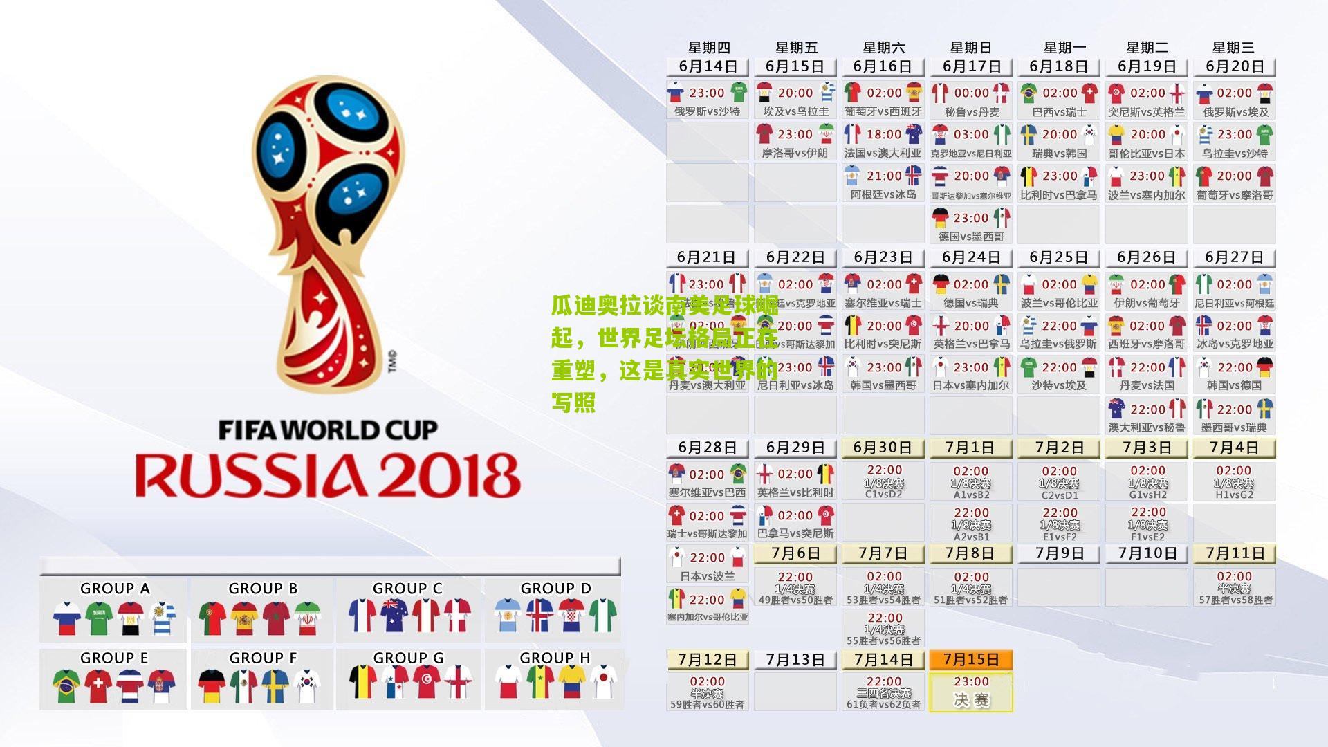 瓜迪奥拉谈南美足球崛起,世界足坛格局正在重塑,这是真实世界的写照